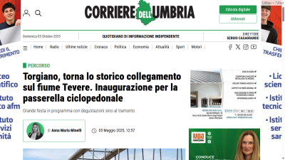 Torgiano, torna lo storico collegamento sul fiume Tevere