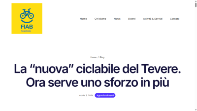 La nuova ciclabile del Tevere. Ora serve uno sforzo in più