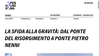 La sfida alla gravità - dal Ponte del Risorgimento a Ponte Pietro Nenni