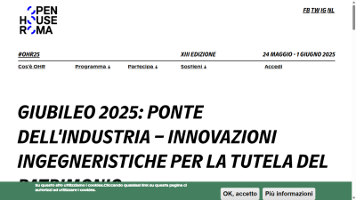 Giubileo 2025 - Ponte dell'Industria – Innovazioni