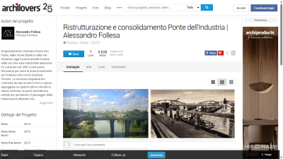 Ristrutturazione e consolidamento Ponte dell'Industria
