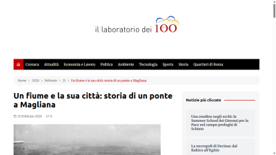 Un fiume e la sua città - storia di un ponte a Magliana
