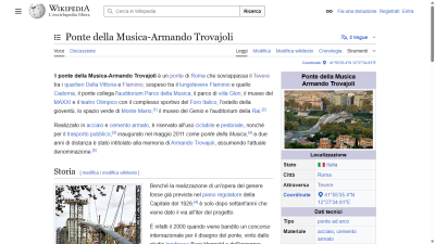 Ponte della Musica - Armando Trovajoli
