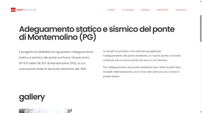 Adeguamento statico e sismico del ponte di Montemolino