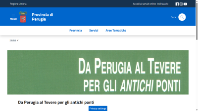 Da Perugia al Tevere per gli antichi ponti