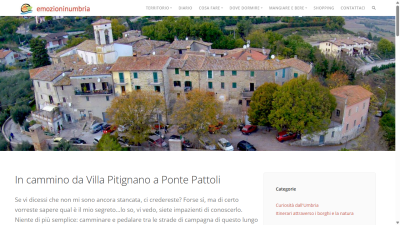 In cammino da Villa Pitignano a Ponte Pattoli