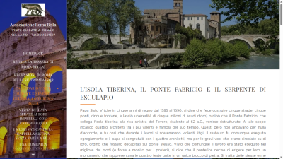 L'Isola Tiberina, il Ponte Fabricio e il serpente di Esculapio
