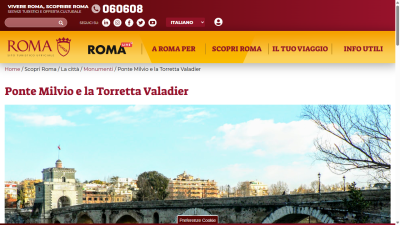 Ponte Milvio e la Torretta Valadier
