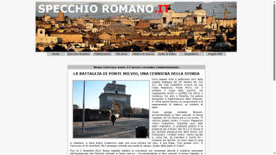 www.specchioromano.it