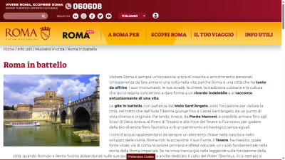 www.turismoroma.it