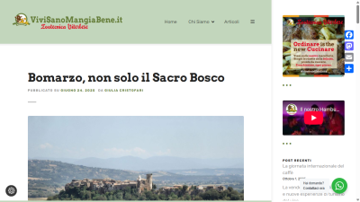 www.vivisanomangiabene.it
