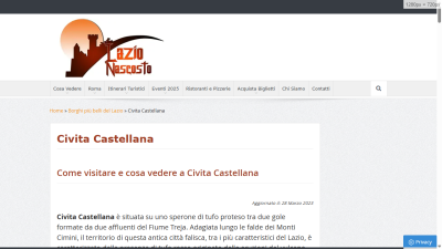 www.lazionascosto.it